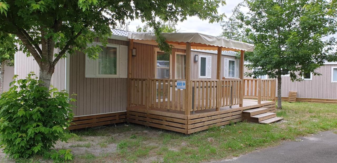Mobil Home Xxl 4 Chambres - Camping Les Viviers Claouey Exterior foto